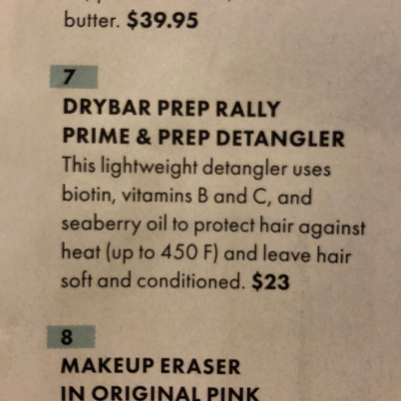 ❌SOLD❌DryBar Prep Rally Prime & Prep Detangler - Picture 3 of 3